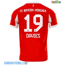 Camisa de time de futebol Bayern Munich Alphonso Davies #19 Replicas 1º Equipamento 2025-26 Manga Curta